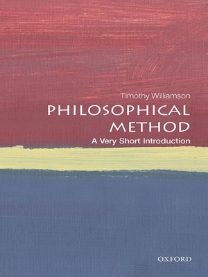 cover image of Philosophical Method